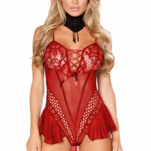 sexy lace teddy outfit